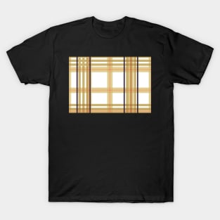 Unique Check Pattern T-Shirt